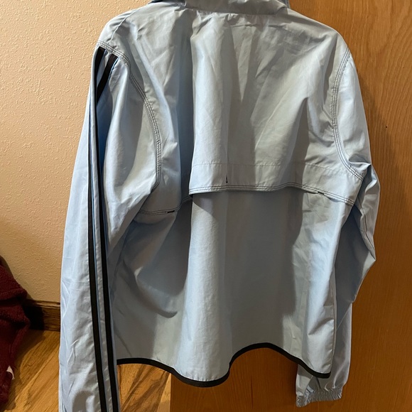 Adidas - Light Blue Windbreaker - Picture 3 of 3